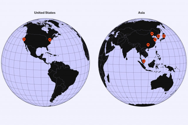 The Observer AI Cities Index US vs Asia