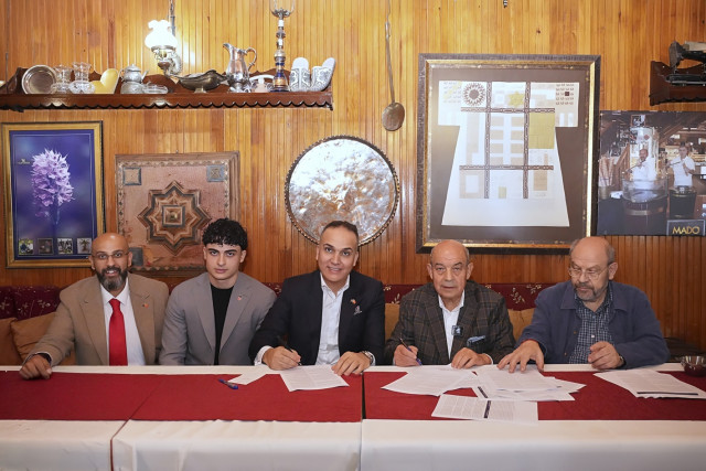 Ahmed Gadalla signs exclusive master franchise agreement with Türkiye's MADO: US$7 million, 7 cafés and 350 jobs in the first phase; 1,000 sq m Benghazi flagship opens Q1 2027 – (Photo: AETOSWire)